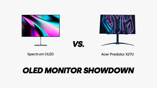 Spectrum OLED vs. Acer Predator X27U